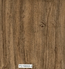 Handscraped PVC Waterproof Vinyl Flooring , UV Coating PVC Wood Flooring